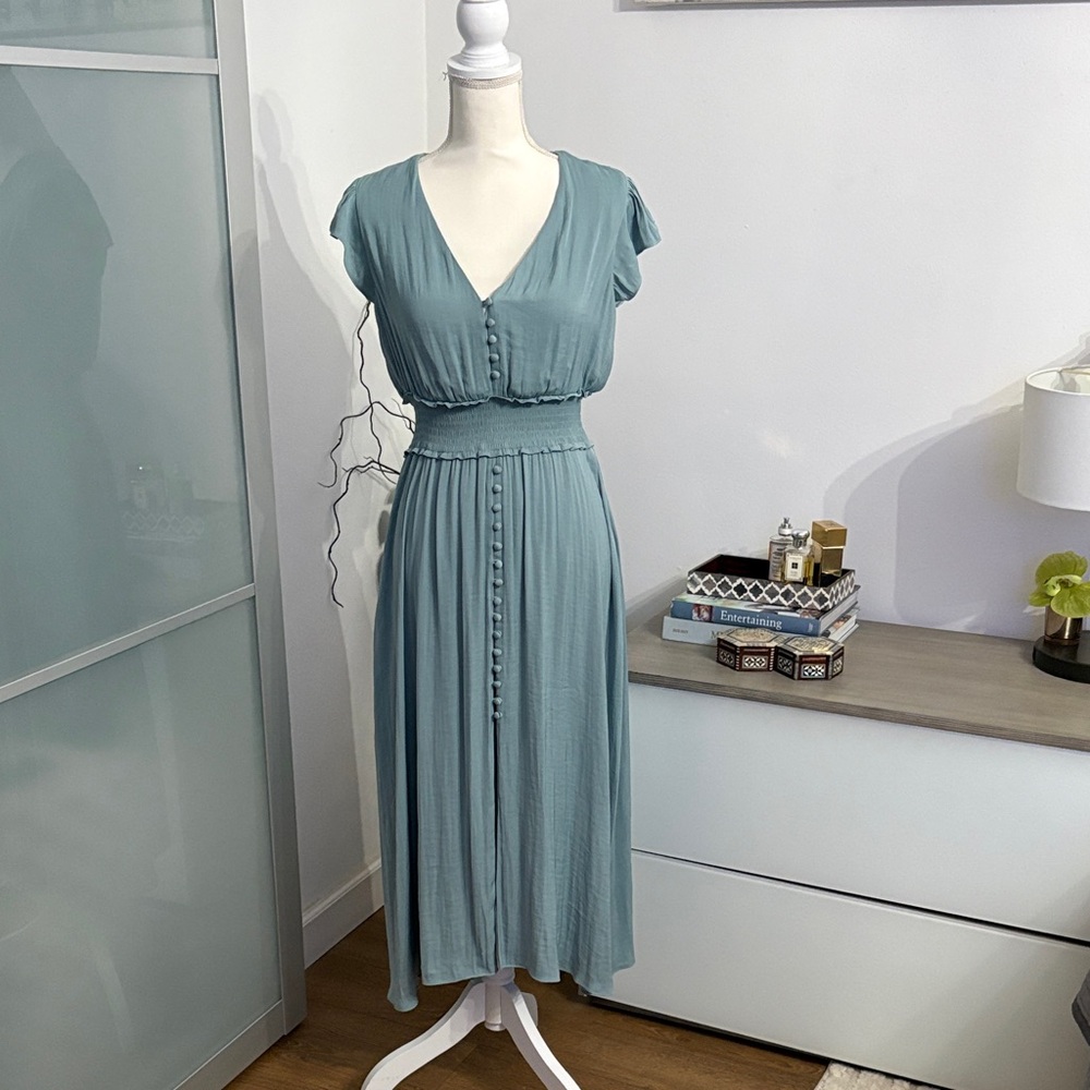 Ever New Melbourne Teal Midi Dress